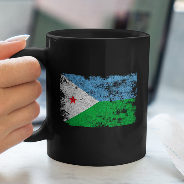 Djibouti Flag Mug