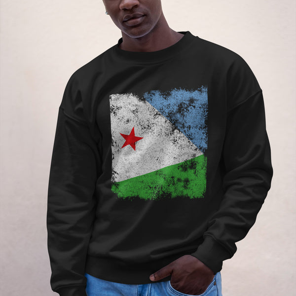 Djibouti Flag Sweatshirt