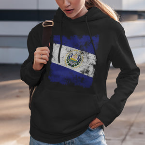 El Salvador Flag Hoodie