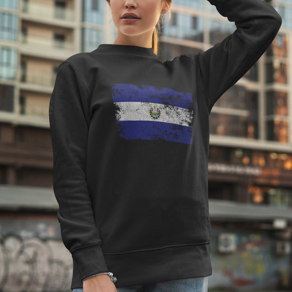 El Salvador Flag Sweatshirt