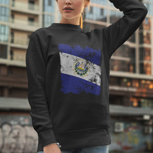 El Salvador Flag Sweatshirt