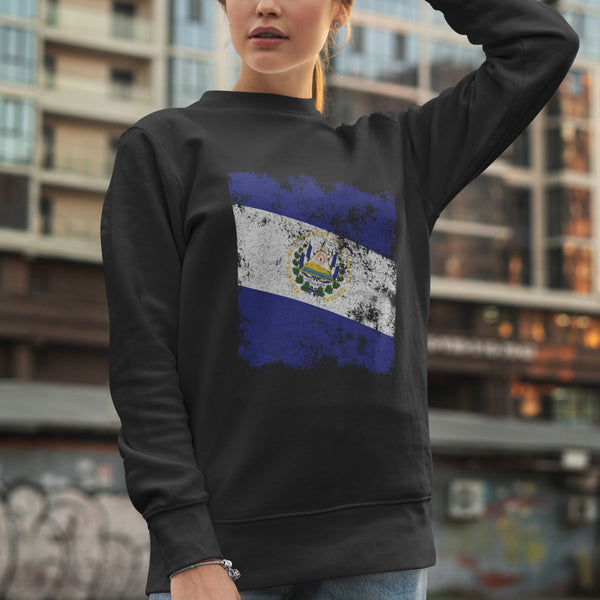 El Salvador Flag Sweatshirt