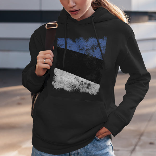 Estonia Flag Hoodie