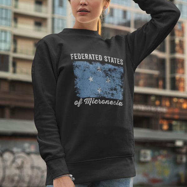 Federated States of Micronesia Flag Sweatshirt