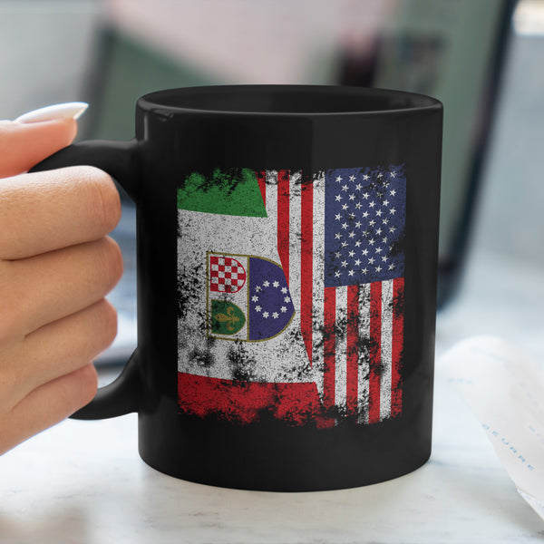 Federation Bosnia Herzegovina USA Flag Mug