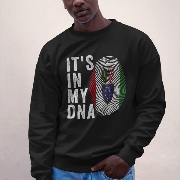 It's In My DNA - Federation of Bosnia and Herzegovina Flag Sweatshirt Black / S