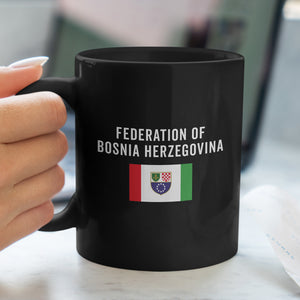Federation of Bosnia and Herzegovina Flag Mug