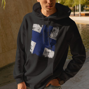 Finland Flag Hoodie