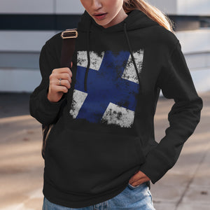 Finland Flag Hoodie