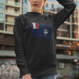 French Southern and Antarctic Lands Flag Sweatshirt