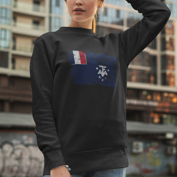 French Southern and Antarctic Lands Flag Sweatshirt