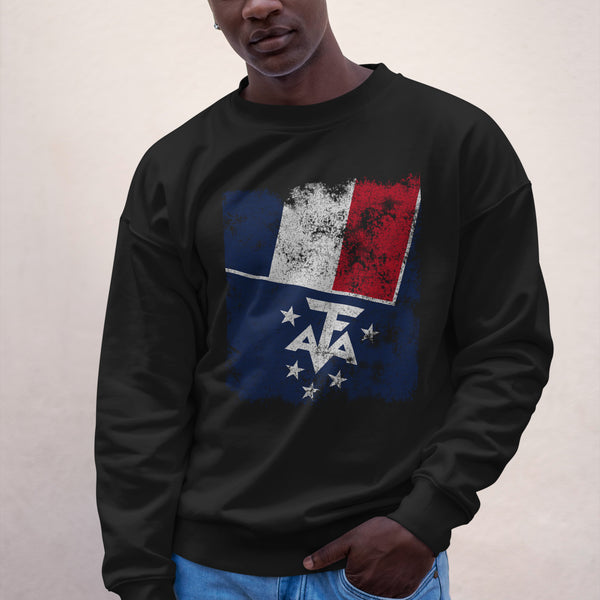 French Southern and Antarctic Lands Flag Sweatshirt