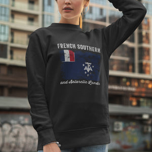 French Southern and Antarctic Lands Flag Sweatshirt