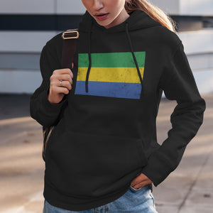 Gabon Flag Hoodie