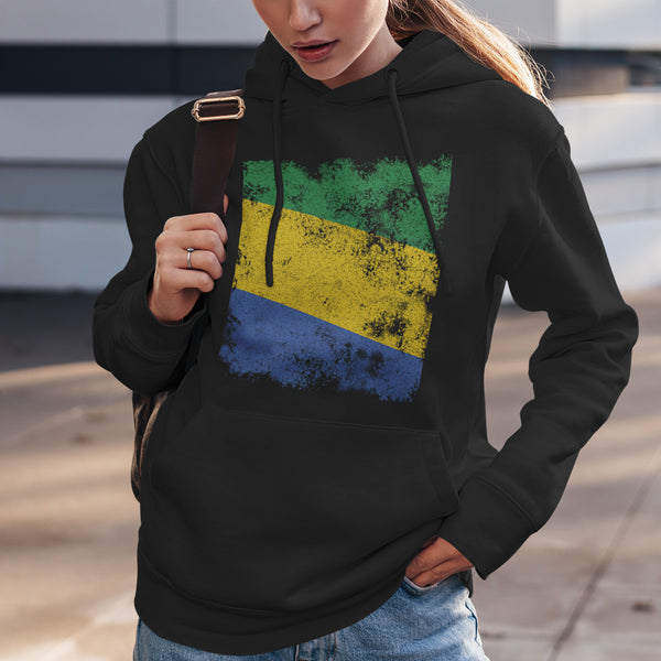 Gabon Flag Hoodie