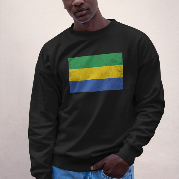 Gabon Flag Sweatshirt