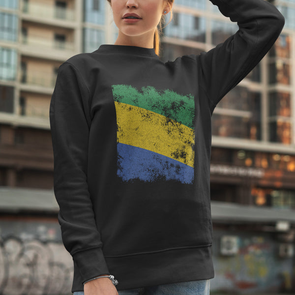 Gabon Flag Sweatshirt