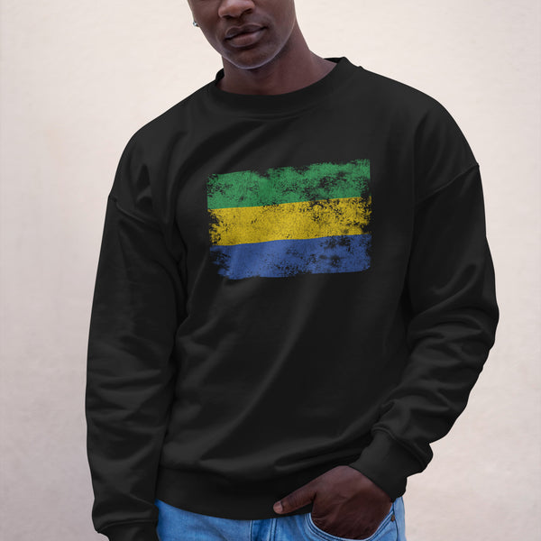 Gabon Flag Sweatshirt