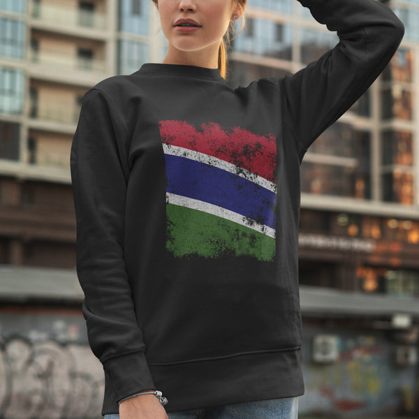 Gambia Flag Sweatshirt