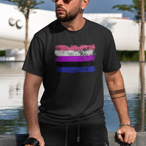 Genderfluid Flag - LGBT+ T-Shirt