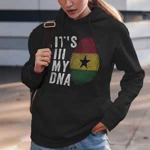 It's In My DNA - Ghana Flag Hoodie