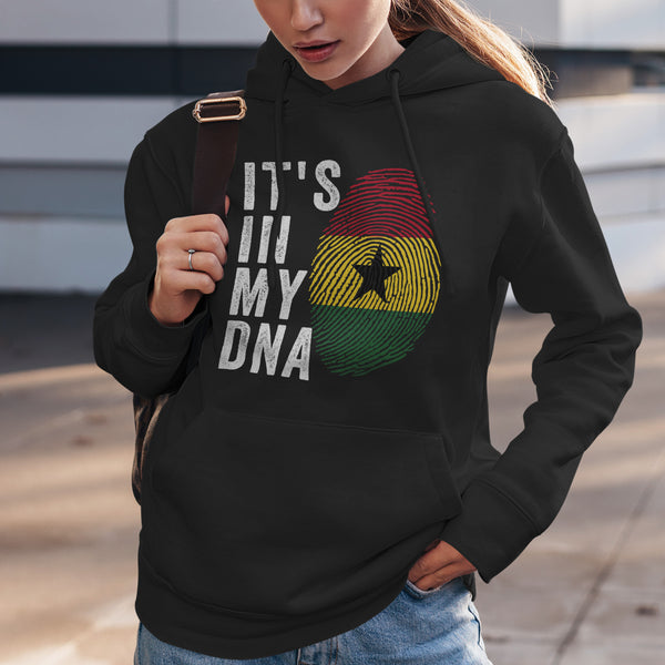 It's In My DNA - Ghana Flag Hoodie