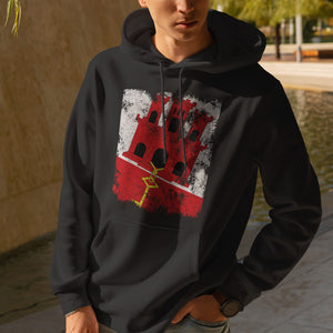 Gibraltar Flag Hoodie