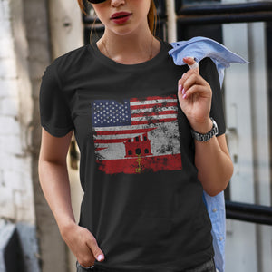 Gibraltar USA Flag T-Shirt