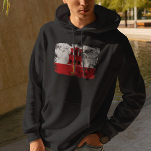 Gibraltar Flag Hoodie