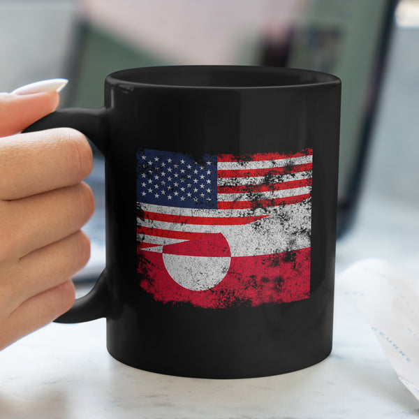 Greenland USA Flag Mug