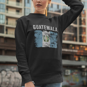 Guatemala Flag Vintage - Guatemalan Flag Sweatshirt