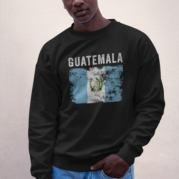 Guatemala Flag Vintage - Guatemalan Flag Sweatshirt
