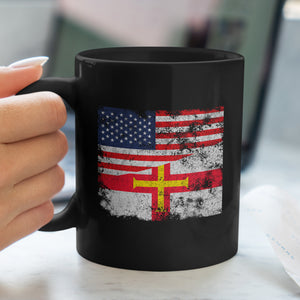 Guernsey USA Flag Mug