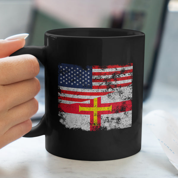 Guernsey USA Flag Mug