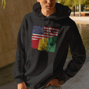 Guinea USA Flag Hoodie
