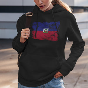 Haiti Flag Hoodie