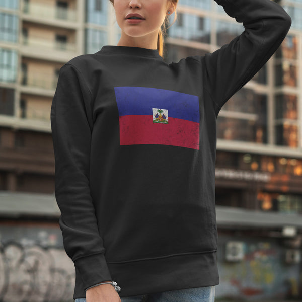 Haiti Flag Sweatshirt