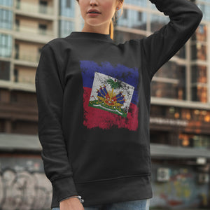 Haiti Flag Sweatshirt