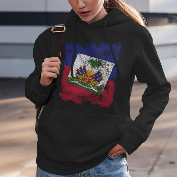 Haiti Flag Hoodie