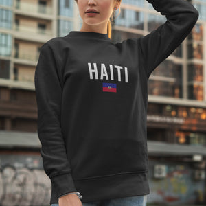 Haiti Flag Sweatshirt