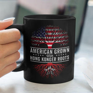 American Grown Hong Konger Roots Flag Mug