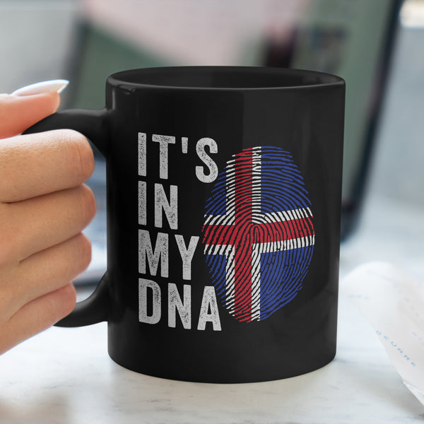 It's In My DNA - Iceland Flag Mug