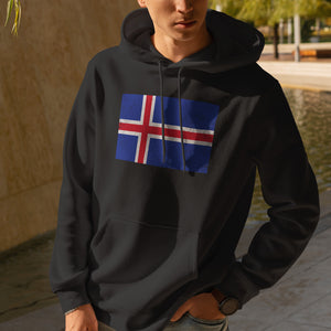 Iceland Flag Hoodie