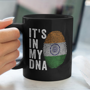 It's In My DNA - India Flag Mug