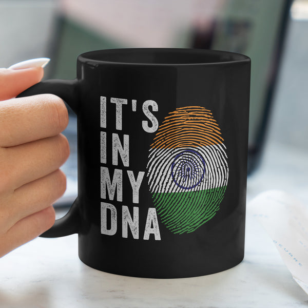 It's In My DNA - India Flag Mug