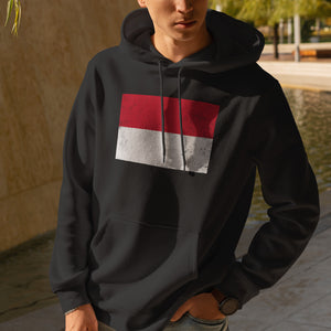 Indonesia Flag Hoodie