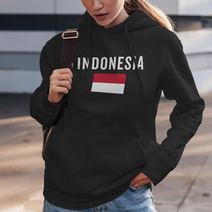 Indonesia Flag Hoodie