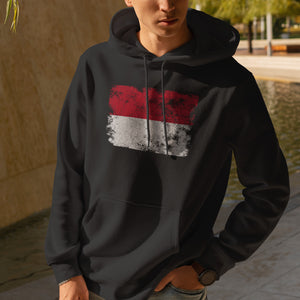 Indonesia Flag Hoodie
