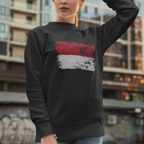 Indonesia Flag Sweatshirt