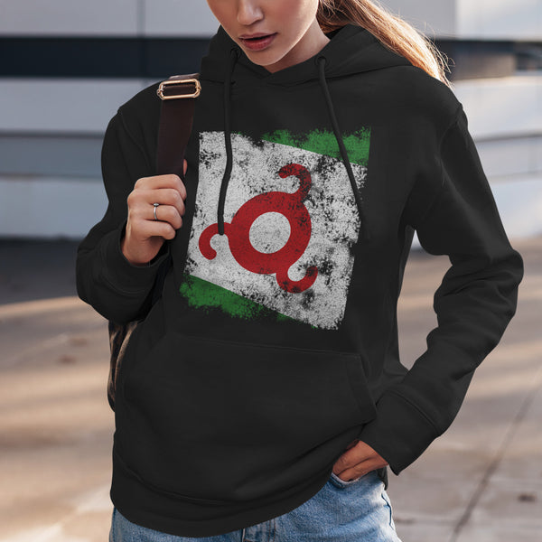 Ingushetia Flag Hoodie